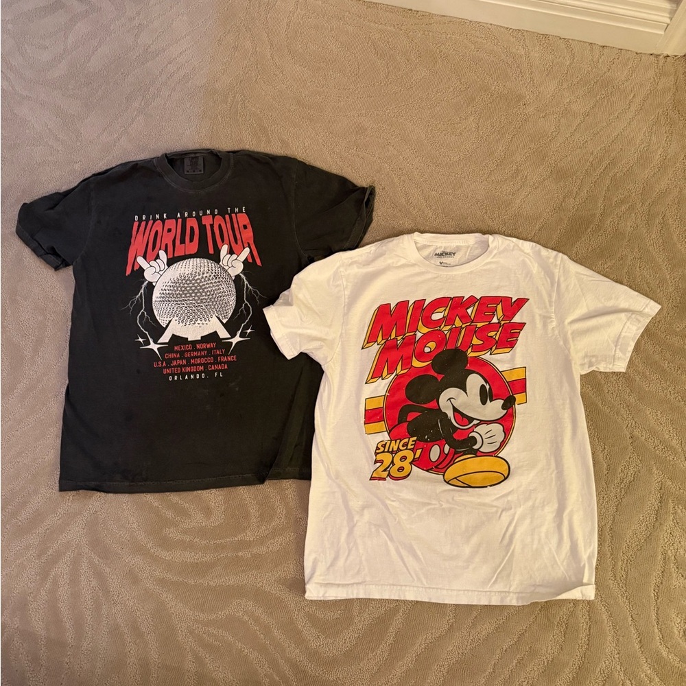 Men’s Disney tees